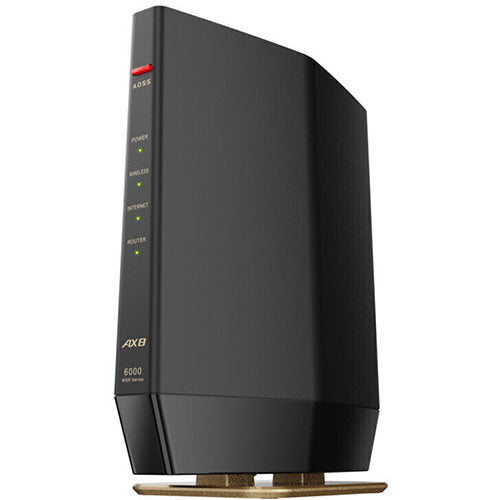 BUFFALO バッファロー 無線ルーター マットブラック WSR-6000AX8-MB