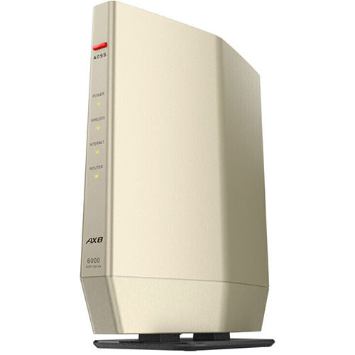 BUFFALO バッファロー 無線ルーター シャンパンゴールド WSR-6000AX8-CG