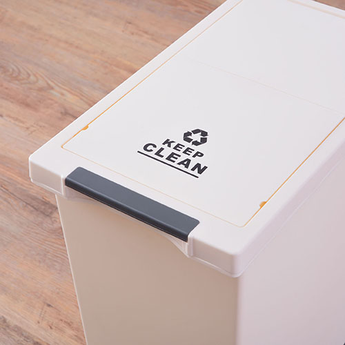 東谷 スライドペダルペール45L ホワイト LFS-764WH