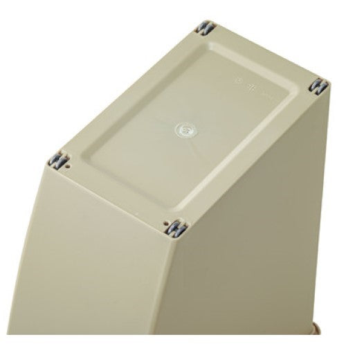 東谷 ゴミ箱 シンプルデザイン スリムコンテナ 20L ベージュ LFS-846BE