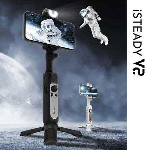 hohem iSteady V2 スマートフォン用3軸ジンバル iSteady上位機種 ブラック iSteadyV2Black