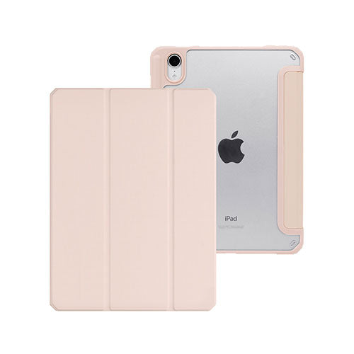 TYPE ONE ペンシルホルダー付きハイブリッドケースfor iPad mini (第6世代) サンドピンク TYP-471-PK