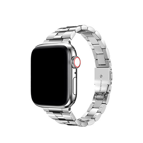 TF7 イージーアジャスト メタルバンド for Apple Watch 41/40/38mm シルバー TF72736