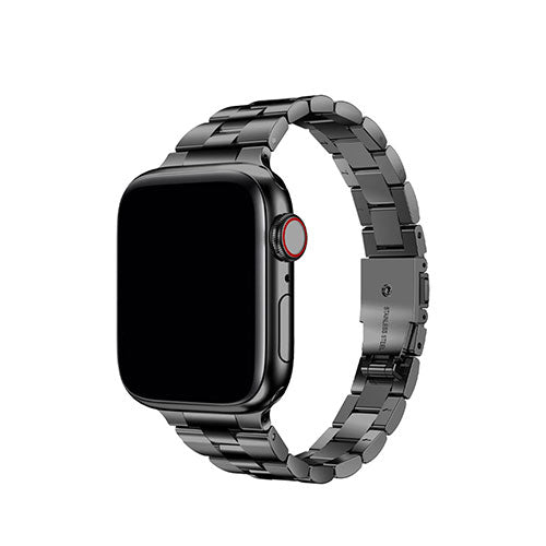 TF7 イージーアジャスト メタルバンド for Apple Watch 41/40/38mm ブラック TF72738