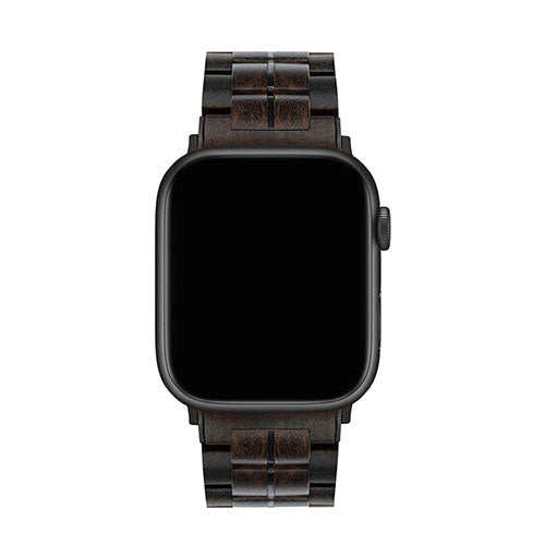VOWOOD ボーウッド 天然木バンド for Apple Watch アップルウォッチ 45/44/42mm 黒檀 VW74036AWCP