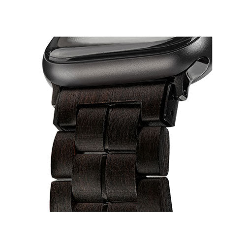 VOWOOD ボーウッド 天然木バンド for Apple Watch アップルウォッチ 45/44/42mm 黒檀 VW74036AWCP