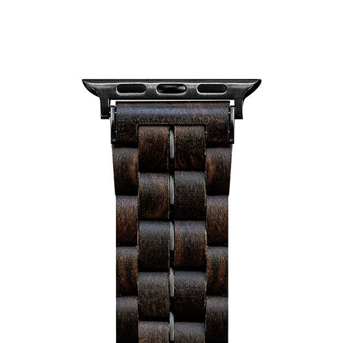 VOWOOD ボーウッド 天然木バンド for Apple Watch アップルウォッチ 45/44/42mm 黒檀 VW74036AWCP