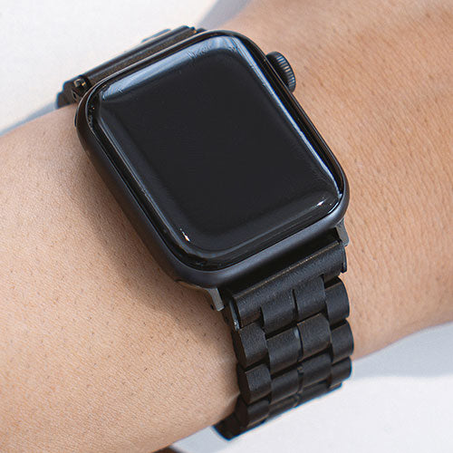VOWOOD ボーウッド 天然木バンド for Apple Watch アップルウォッチ 45/44/42mm 黒檀 VW74036AWCP