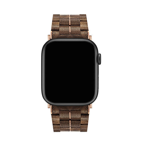 VOWOOD ボーウッド 天然木バンド for Apple Watch アップルウォッチ 45/44/42mm ウォルナット VW74040AWW